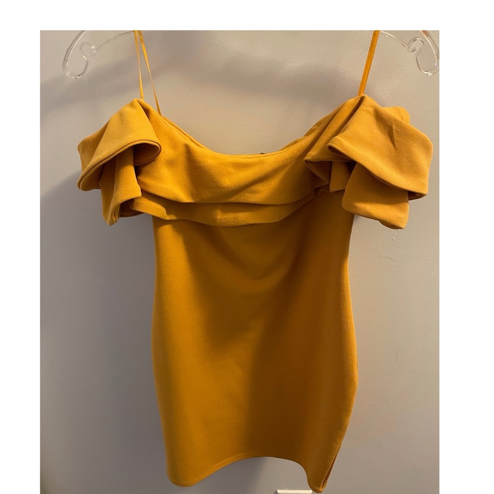 Mind Code Ruffled Bodycon Dress - Picture 2 of 2